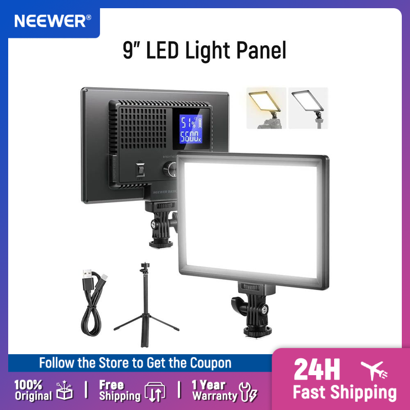 Photography Lighting Kit Neewer - NEEWER Basics 9 inç LED Işık