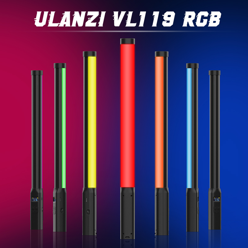 Photography Lighting Wand - Ulanzi VL119 El RGB Renkli Çubuk