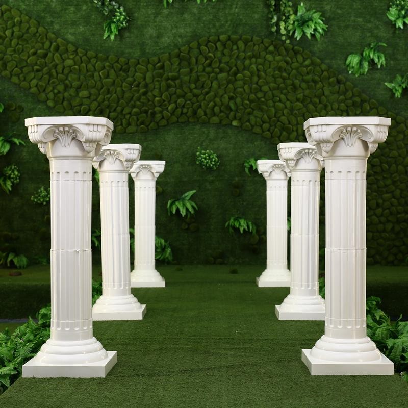 Photography Lighting Background - 65cm 113cm Beyaz Plastik Roma Sütunu