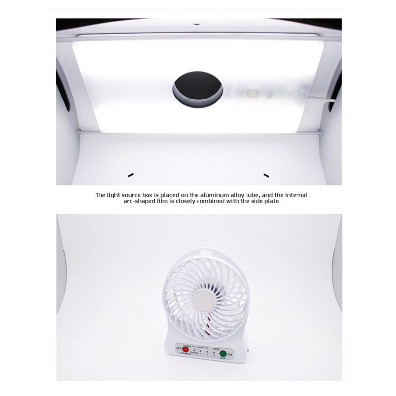 Jewelry Photography Lighting Kit - DT24 LED Fotoğraf Işık Kutusu, Kısılabilir