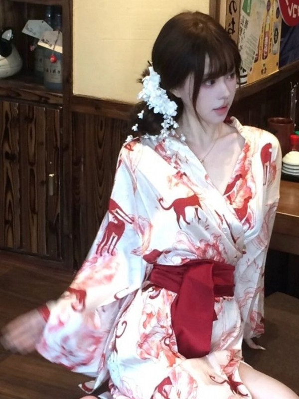 Photography Lighting Style - Yeni Çin Tarzı Pijama Hanfu Ince