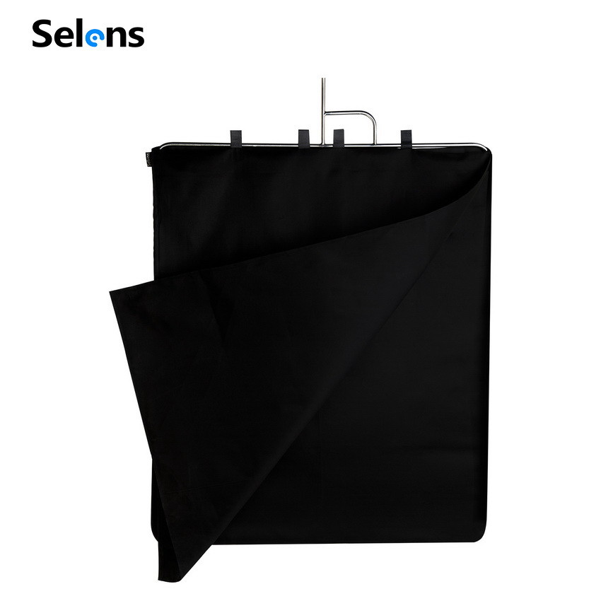 Video Light Panel Led - Selens Esnek Bayrak Panel Kumaşı 75x90cm,
