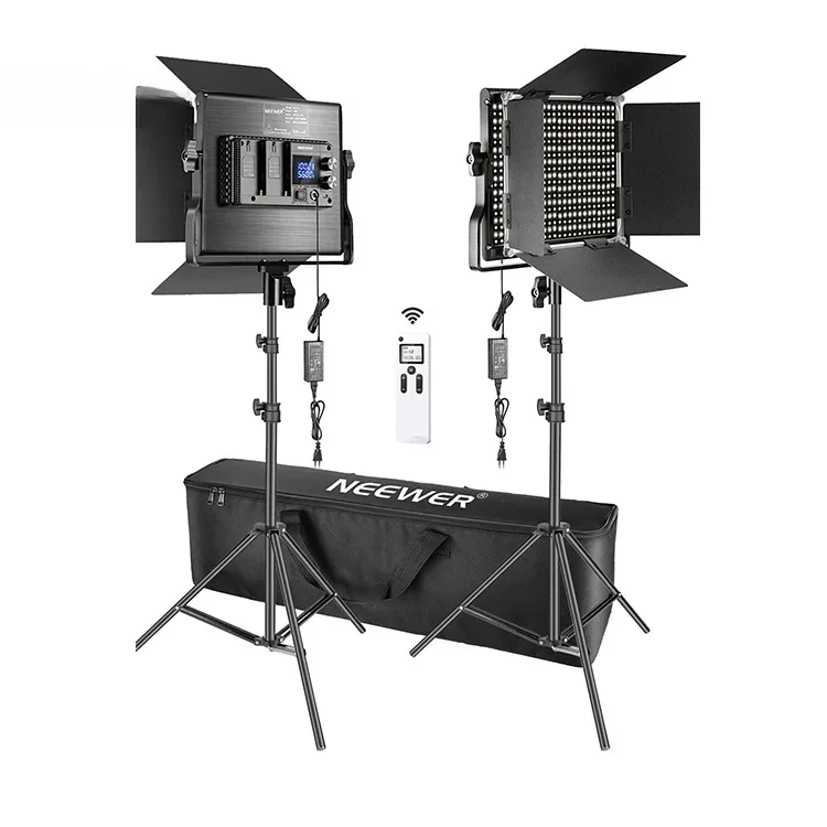 Photography Lighting Kit Neewer - Neewer 2'li Paket Gelişmiş 660 LED