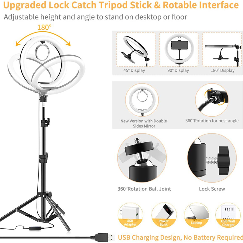 16/26/33cm Selfie Halka Işık F - Photography Lighting Wand incelemesi ve fiyatı
