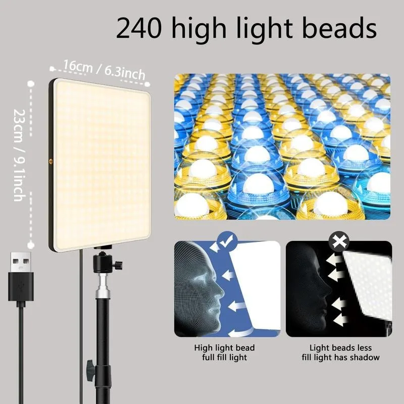 LED Video Işığı Fotoğraf Stüdy - Video Light Panel Led incelemesi ve fiyatı