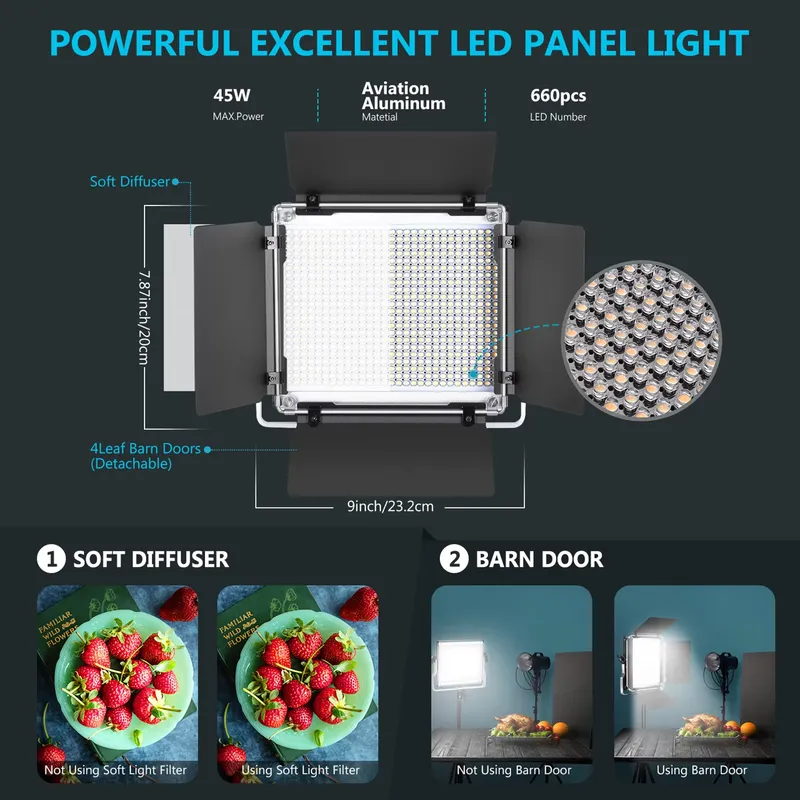 Fotoğraf ve Video Aydınlatma S - Photography Lighting Kit Neewer incelemesi ve fiyatı
