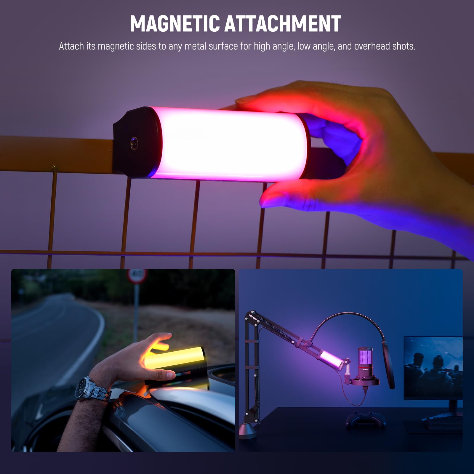 NEEWER Manyetik El Tipi Işık Ç - Photography Lighting Wand incelemesi ve fiyatı