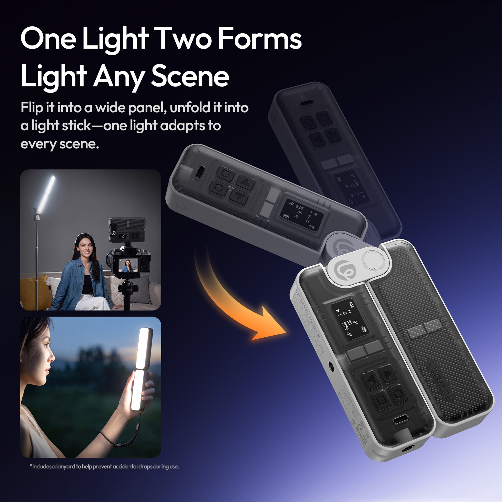 Ulanzi FOLD8 Katlanabilir Cep  - Video Light Panel Led incelemesi ve fiyatı