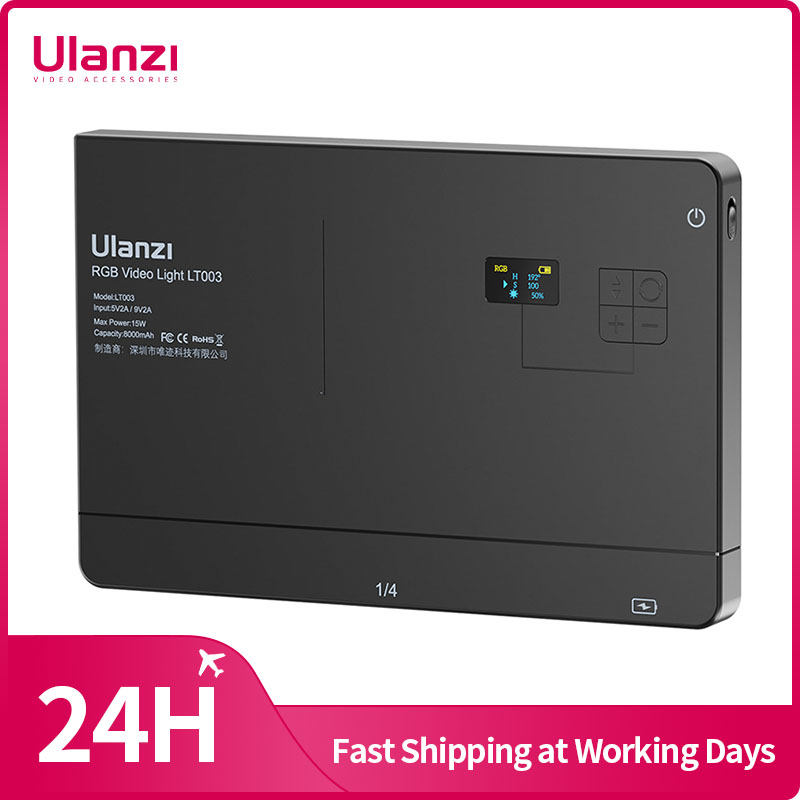 Ulanzi LT003 15W RGB Video işı - Video Light Panel Led incelemesi ve fiyatı