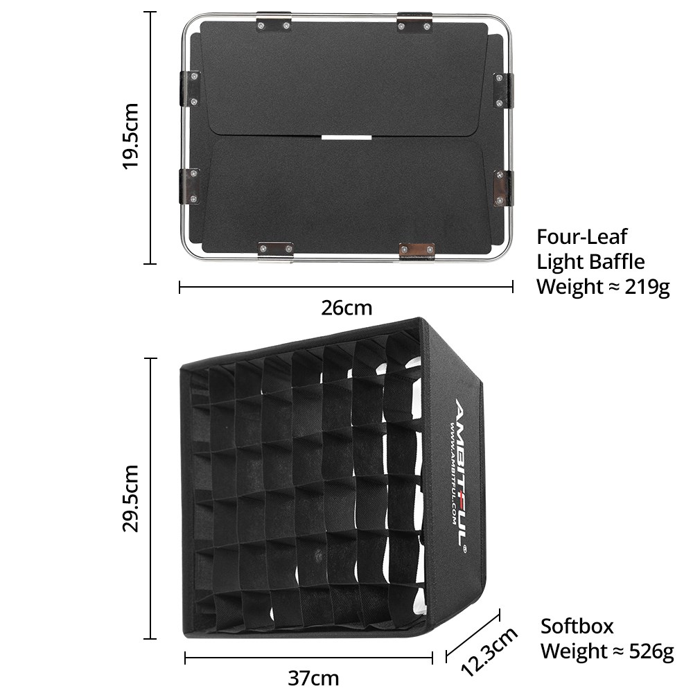 AMBITFUL P35R LED Video Panel  - Video Light Panel Led incelemesi ve fiyatı